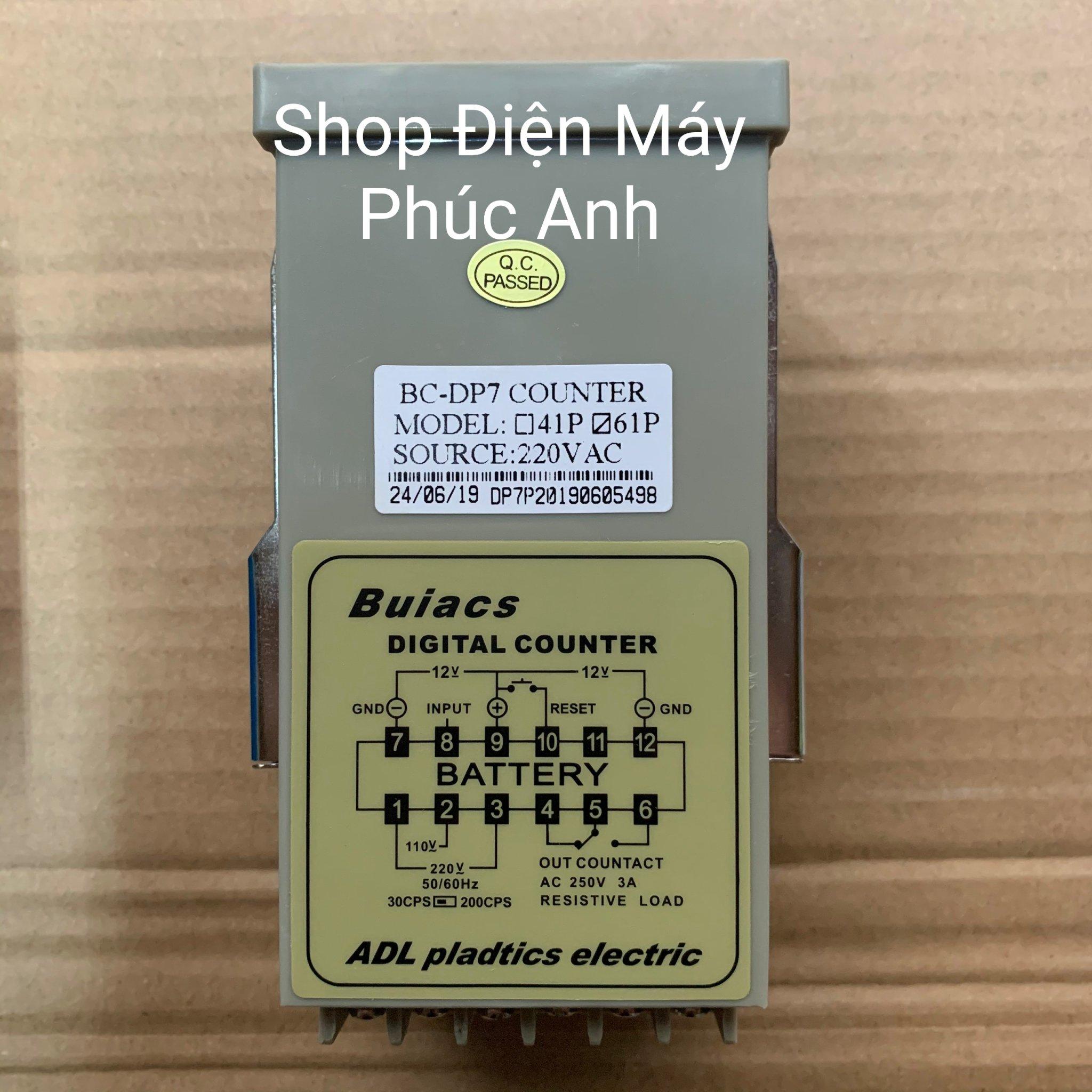 Bộ đếm Counter Buiacs BC- DP7- 61P