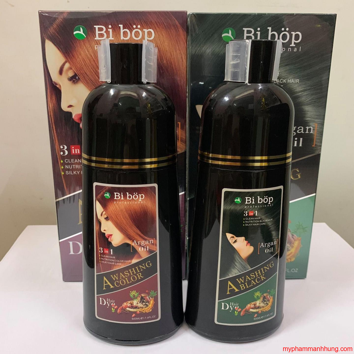  FREE SHIP Dầu Gội Phủ Bạc Đen  Nâu  BiBop Collagen Nhật Bản  500ml  Gội Là Đen Không Cần Nhuộm Tóc Thành Phần Tự Nhiên Không Gây Kích Ứng Da Đầu 