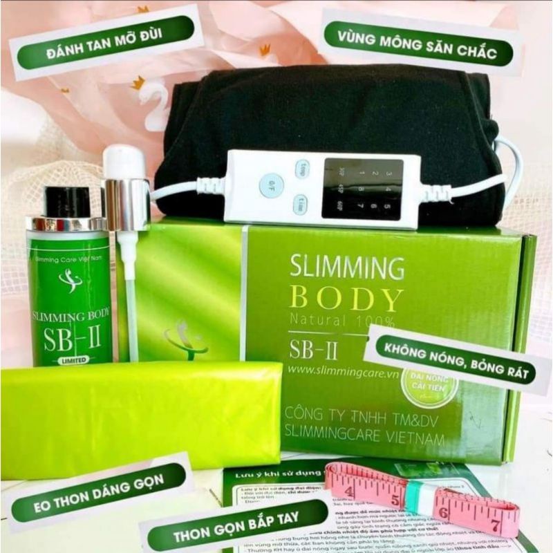 Bộ đai quấn ủ nóng cải tiến slimming body sb2