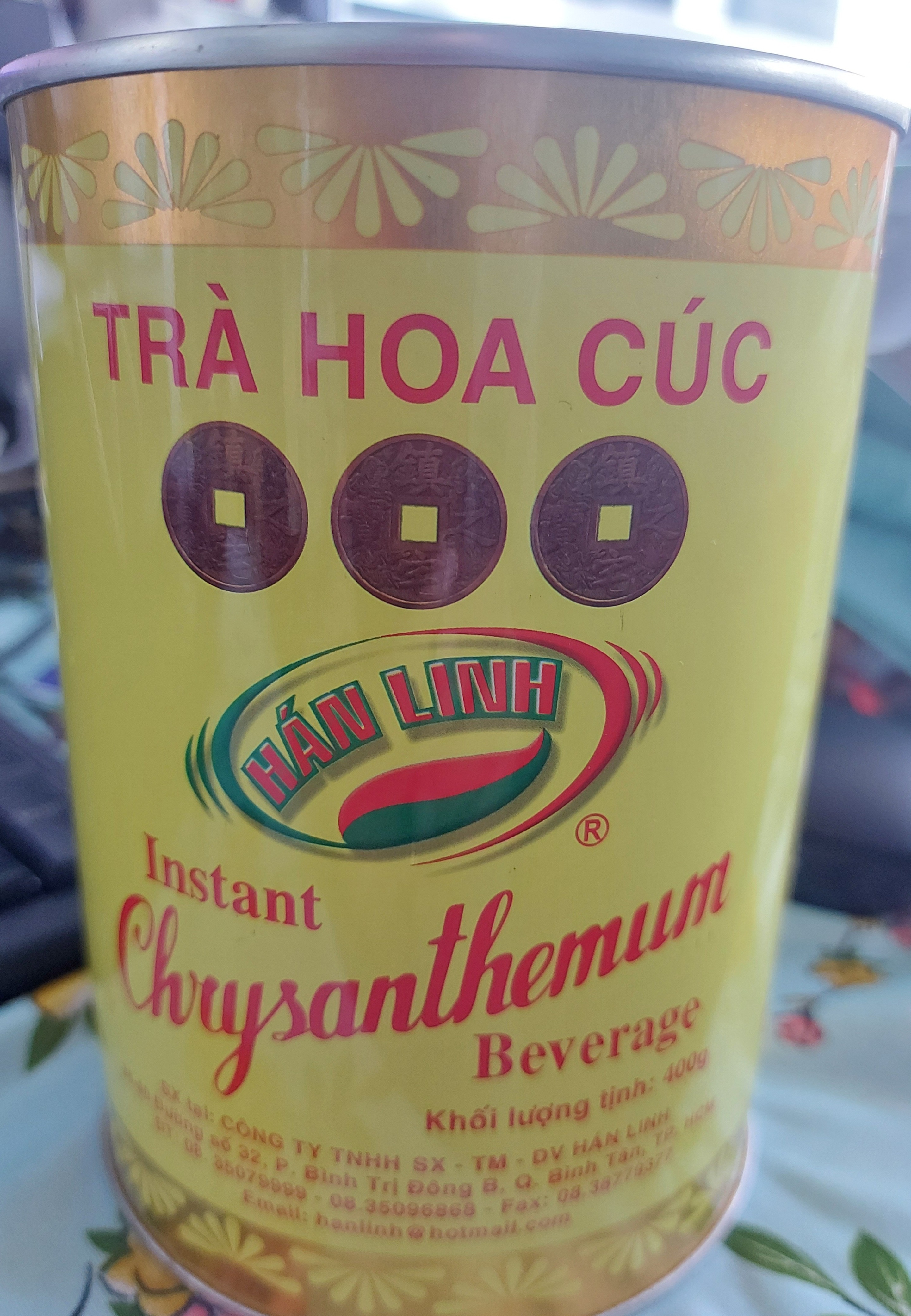 Trà hoa cúc hán linh