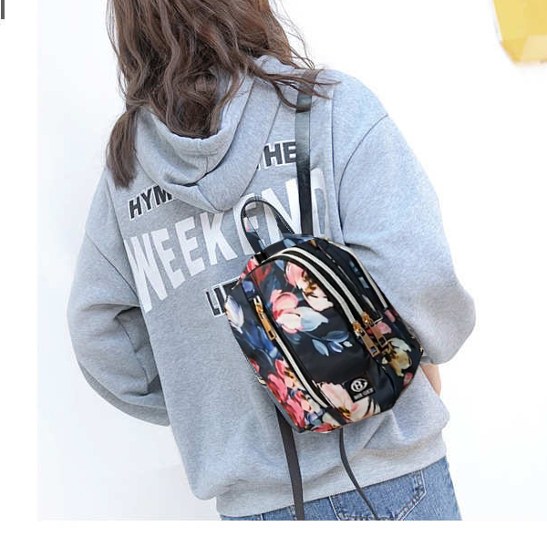 Balo mini nữ kết hợp túi đeo chéo nữ thời trang BEE GEE 051 BGS