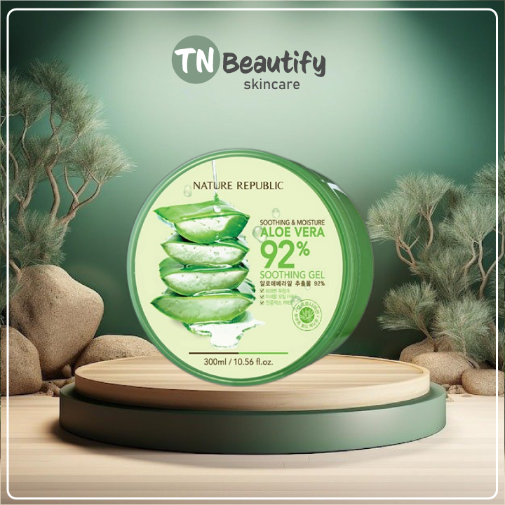 Gel Dưỡng Đa Năng Soothing & Moisture Aloe Vera 92% Gel Nature Republic