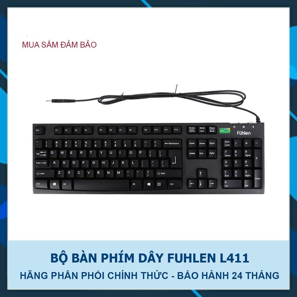 Bàn phím Fuhlen L411 ( đen)