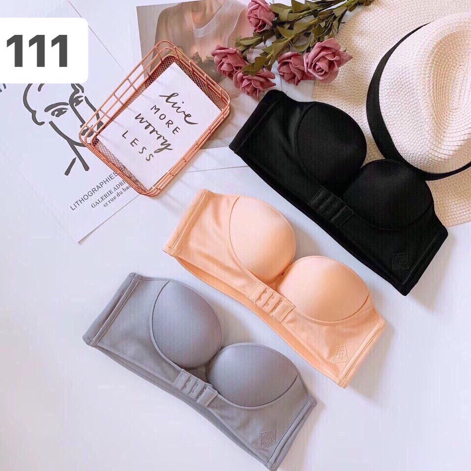 COMBO 02 Áo Lót Chống Tụt Cài Trước Đẩy Ngực – Áo Cup Ngực - Bra Mặc Váy Cưới, Vai Trần (Hàng Best Seller)