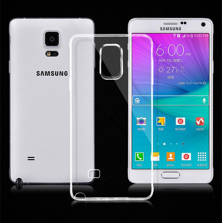 Ốp Lưng Dẻo Sam Sung Galaxy Note4 Silicone Trong suốt