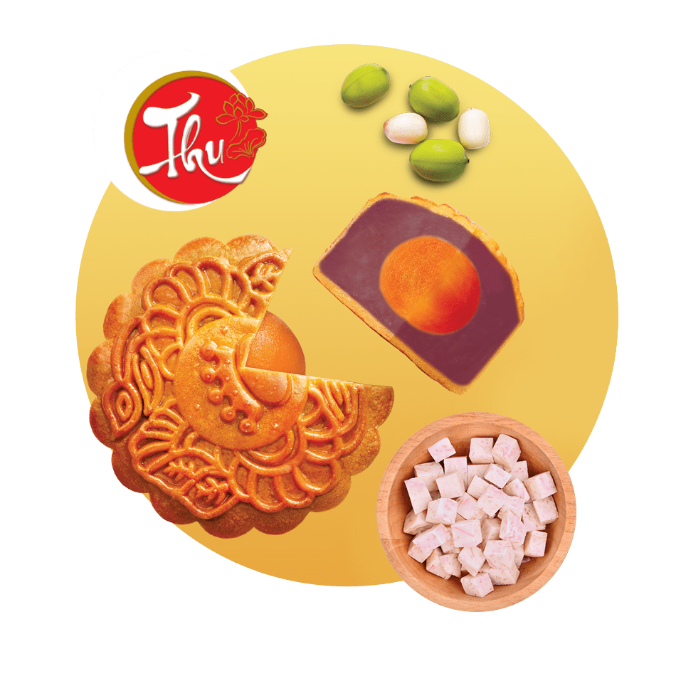 Bánh trung thu kinh đô - bánh nướng khoai môn 1 trứng