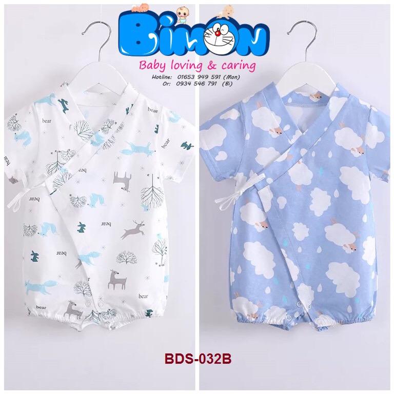 Set 2 bộ bodysuit cute cho bé yêu