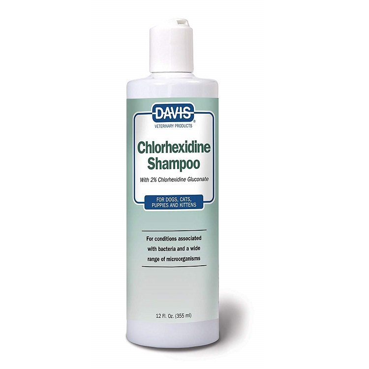 Sữa tắm davis chlorhexidine - giảm ngứa nhiễm khuẩn viêm da cho thú cưng 355ml