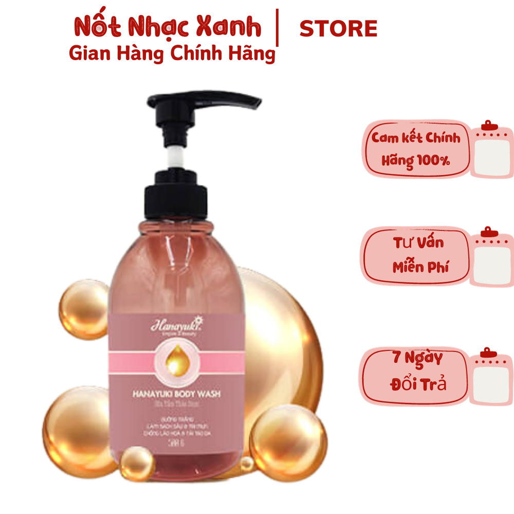 [HCM]Sữa Tắm Body Hana Dưỡng Trắng - Tái Tạo Da