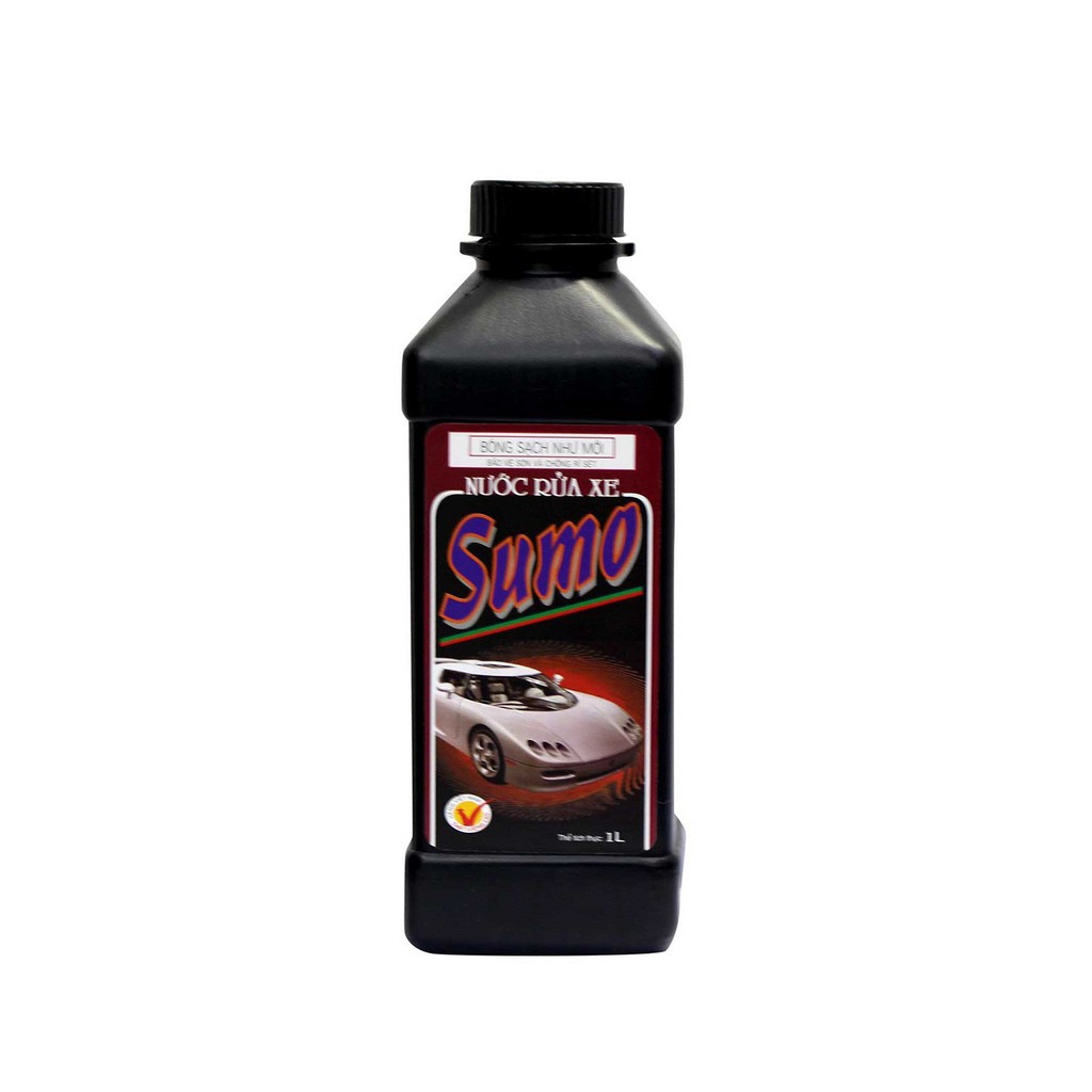 Nước rửa xe đen Sumo 1L