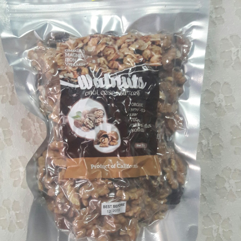 Óc chó nhân chưa rang: 500g