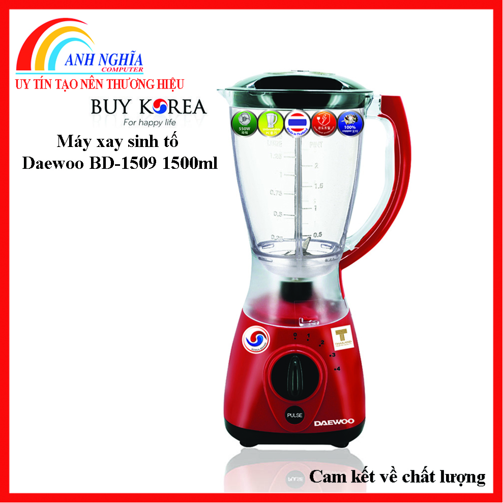 Máy xay sinh tố daewoo bd-1509 1500ml