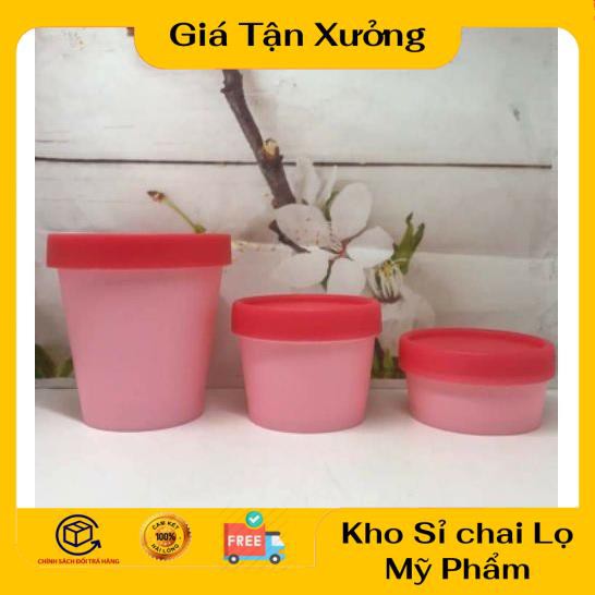 Hũ ly thái 200g 100g 50g - hũ nhựa chiết mỹ phẩm