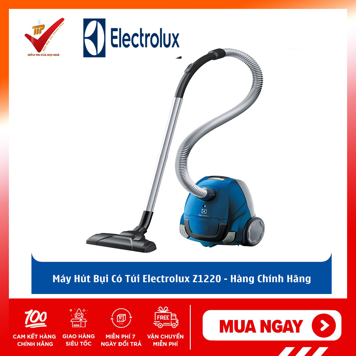 Máy hút bụi có túi electrolux z1220