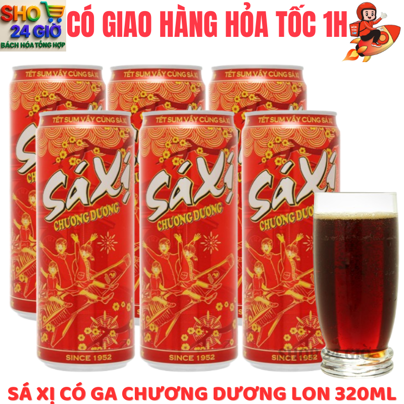 Sá Xị Chương Dương 1 Lốc 6 Lon 330 Ml