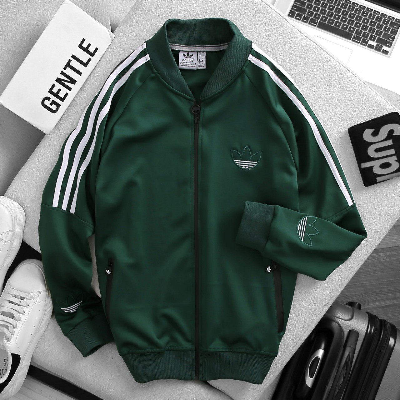 Áo khác Adidas xuất khẩu cổ bóng chày
