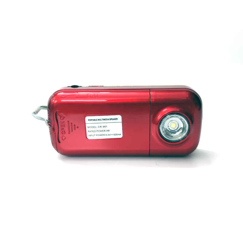 Loa đài FM Craven CR-861 hỗ trợ Thẻ nhớ/ USB/ Tai nghe/ Đèn pin -