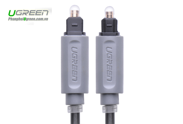 Dây quang audio toslink optical 2m ugreen 10770 - hàng chính hãng