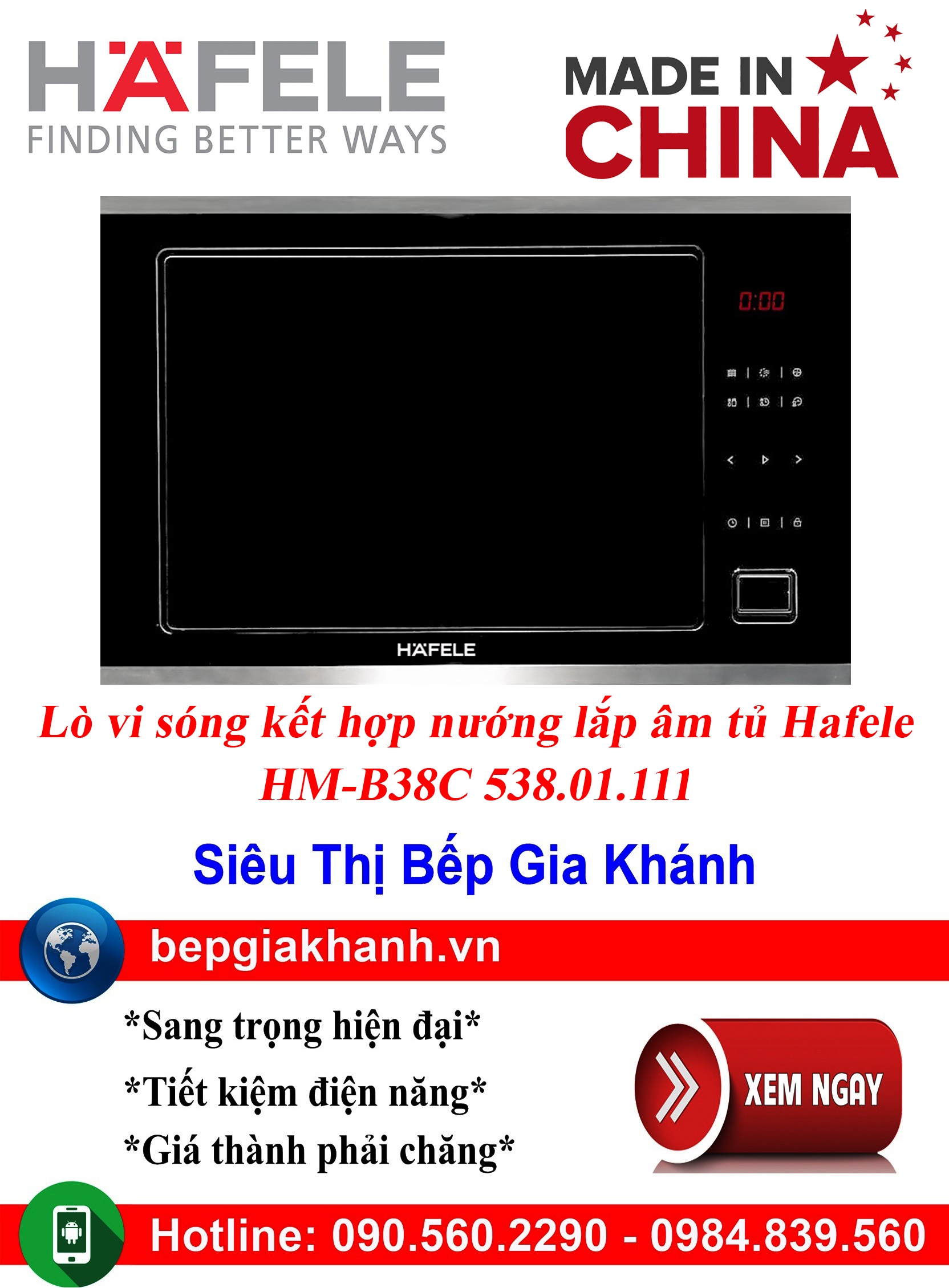 [HCM]Lò vi sóng âm tủ Hafele HM-B38C 538.01.111 sản xuất Trung Quốc lò vi sóng lò vi sóng có nướng lò vi sóng mini lò vi sóng sharp lò vi sóng điện mini lò vi sóng aqua lò vi sóng nhỏ