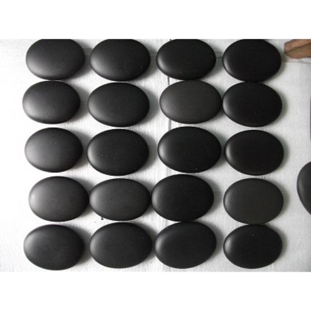 Combo 20 viên đá nóng massage spa 8x6cm