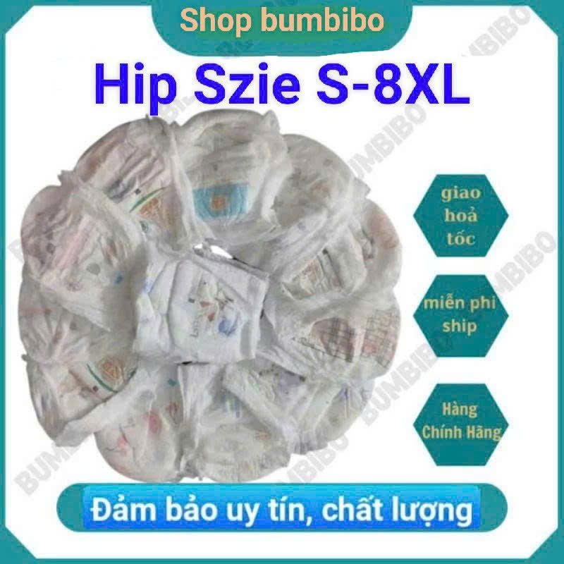   HCM  100 Miếng Bỉm Quần HIPGIG A Phiên Bản Nâng Cấp Đủ Size S M L XL 2XL 3XL 