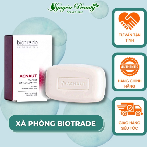 Xà phòng biotrade chuyên dùng cho mụn body, mụn lưng duy trì độ ẩm cho da, làm sạch, làm mềm da - hàng chính hãng công ty