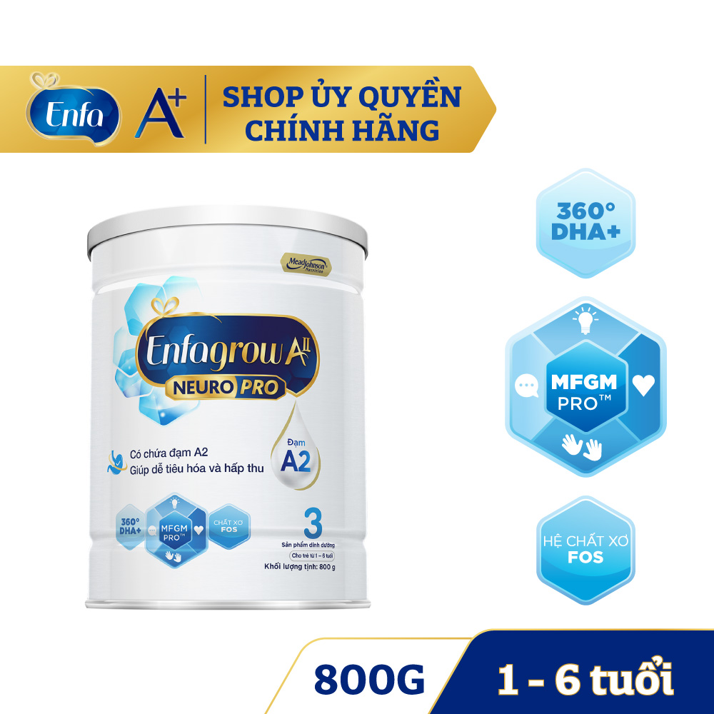 Sữa enfagrow a2 neuropro số 3 800g