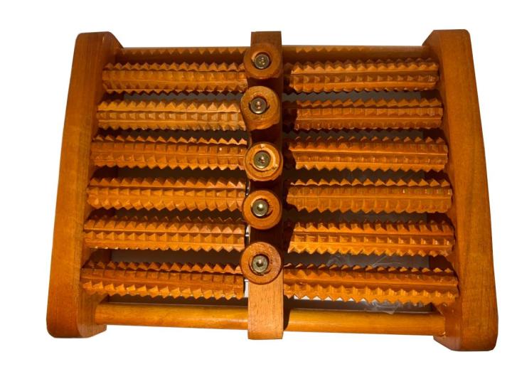 Bàn lăn chân gỗ massage