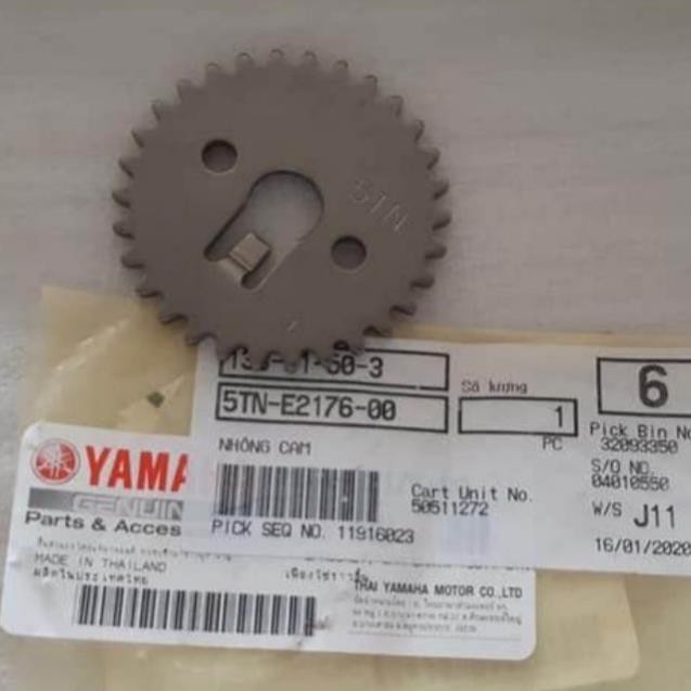 Dĩa nhông, bánh răng cam xe Sirius, jupiter zin yamaha
