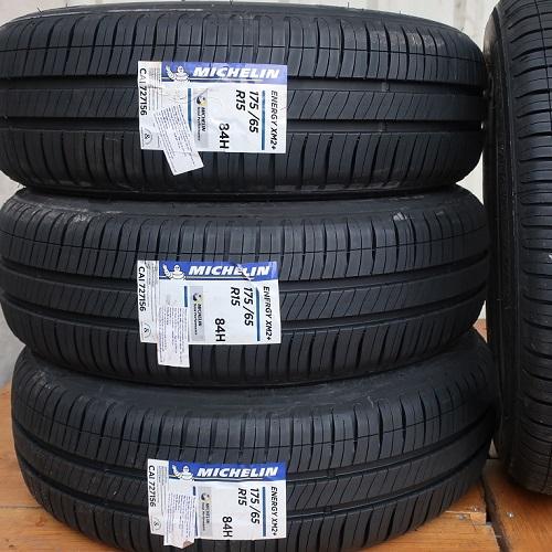 Vỏ lốp 175/65r15 michelin xm2, vỏ lốp ô tô honda city, vỏ lốp xe ô tô honda jazz