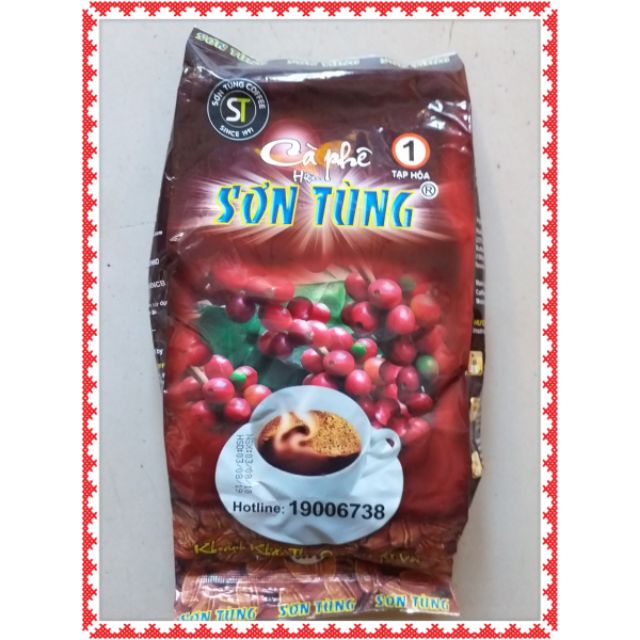 Cà phê Sơn Tùng số 1-2-3-4 gói 500g