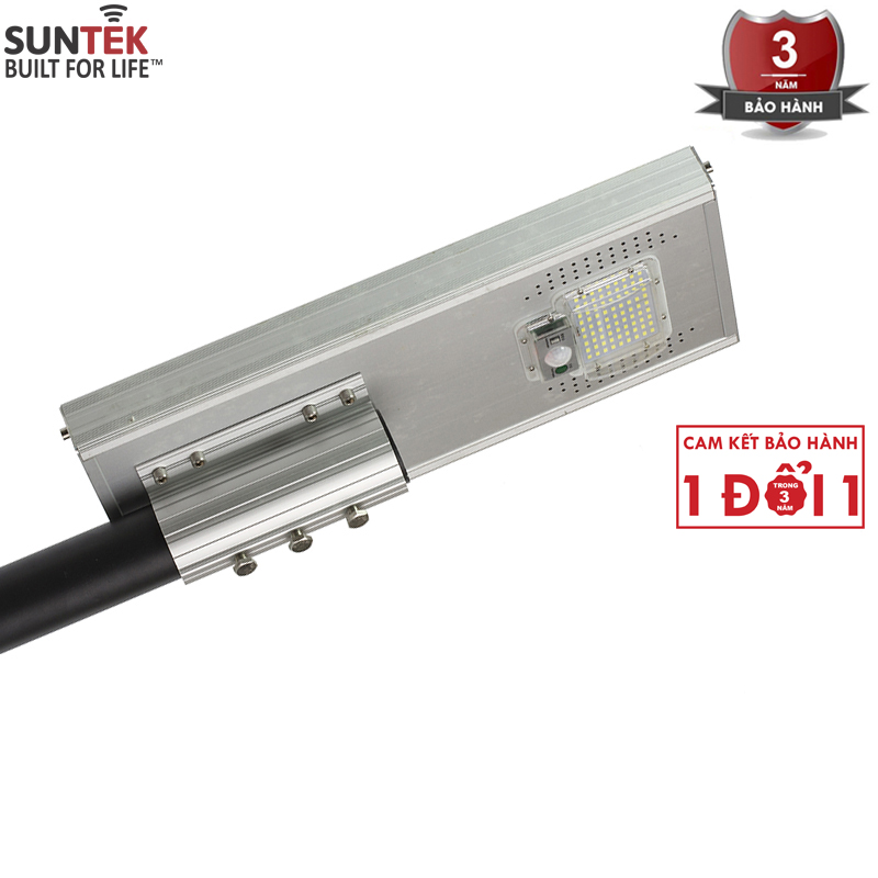 Đèn đường năng lượng mặt trời liền thể suntek led solar street light jd-1950a 50w - chiếu sáng 24 giờ | tuổi thọ 7-8 năm | chống nước/bụi/sét | tự động bật/tắt | điều khiển từ xa - hàng chính hãng - bảo hành 3 năm 1 đổi 1