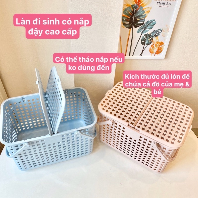 Giỏ đựng đồ đa năng-giỏ đi sinh inochi cho mẹ