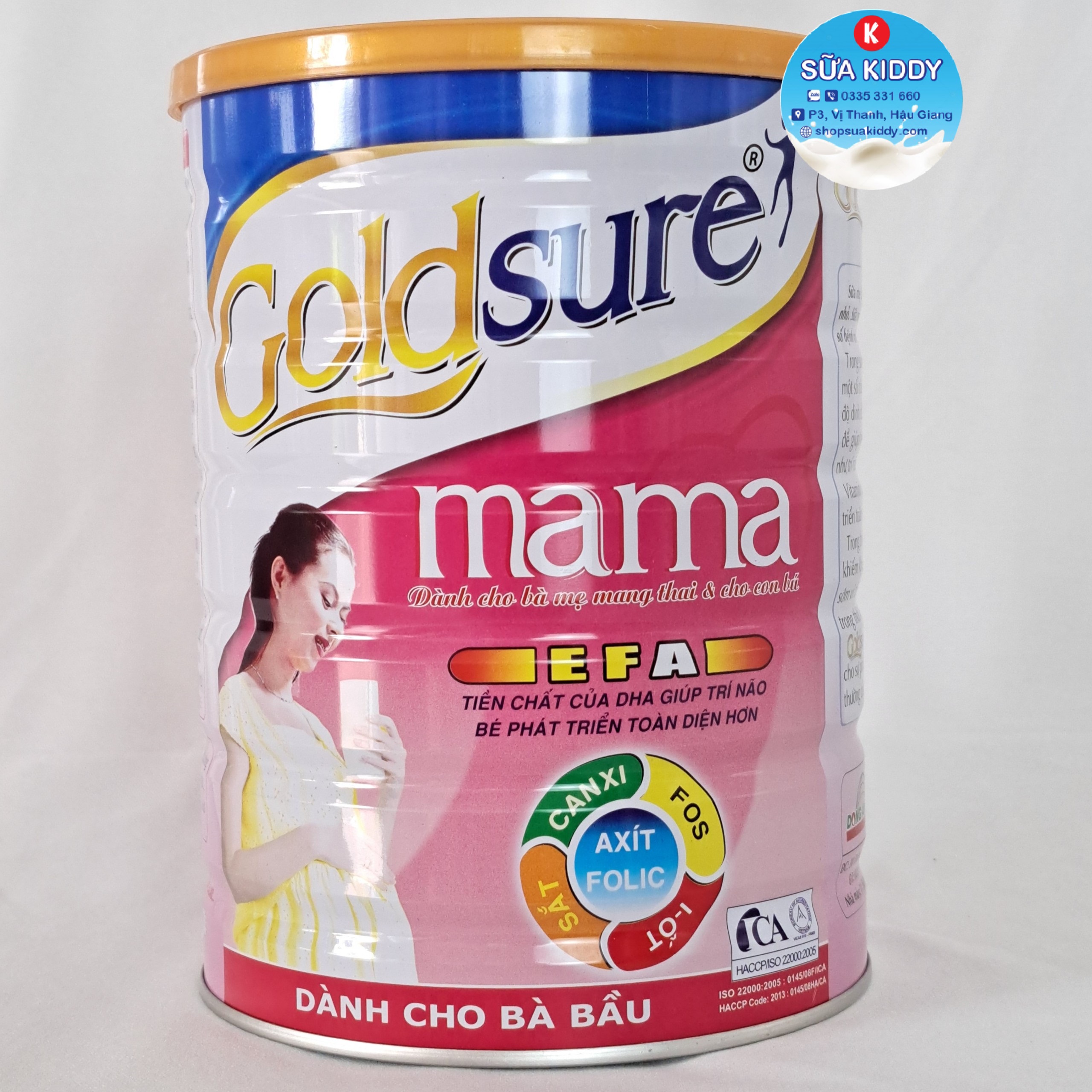 Sữa bầu GOLDSURE MAMA 900G dành cho bà mẹ mang thai và cho con bú (date mới) (kiddy1234)