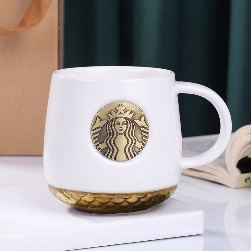 Cốc Starbucks cốc sứ có hộp quà STARBUCKS cốc sứ cao cấp