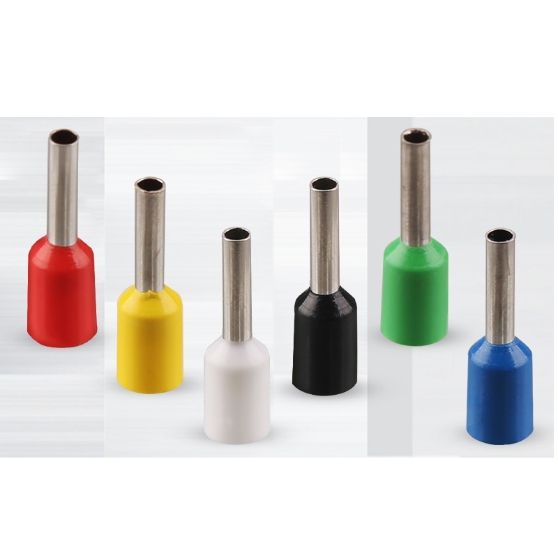 100 đầu cos pin rỗng E10-12 / E16-12 đủ màu