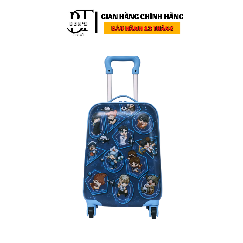 Vali Lớp Học Mật Ngữ Thunder Blue