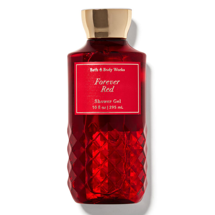 Sữa tắm dưỡng mịn da lưu hương bath & body works forever red