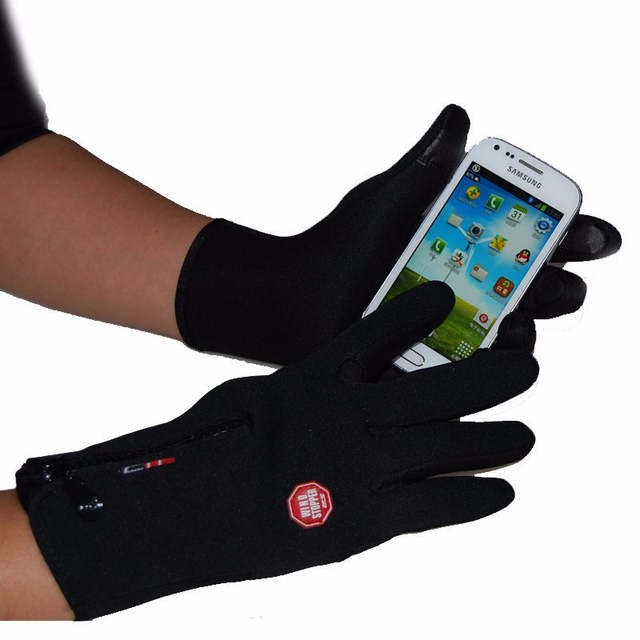 Găng tay nam nữ mùa đông chống nước chống lạnh có cảm ứng-găng tay phượt-găng tay nam cao cấp 4