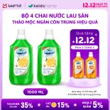 MUA 2 TẶNG 2 Nước Lau Sàn Cao Cấp Keido – Hương Quế, Hương Sả Chanh, Chiết Xuất Thiên Nhiên, Ngăn Côn Trùng