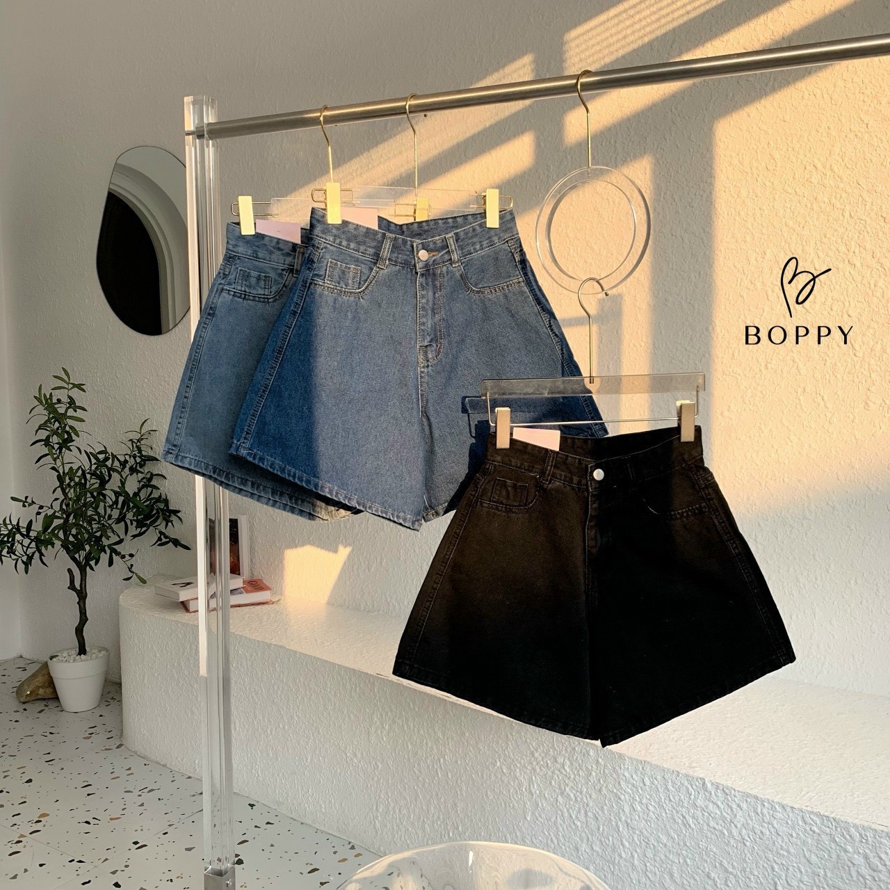 Quần short jeans nữ trơn hàng loại 1 bao đẹp