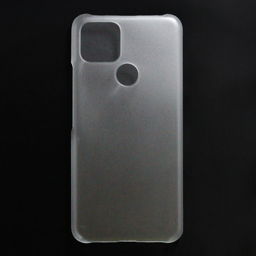 Ốp lưng nhựa cứng cho Google Pixel 4A 5G nhám trong
