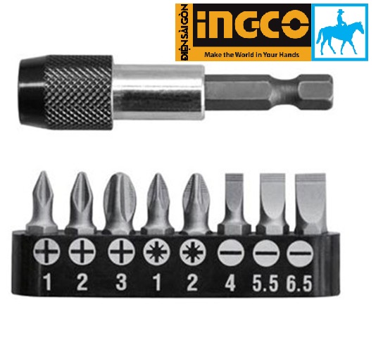 Bộ 9 đầu tua vít INGCO AKSD0071 TACSD3091