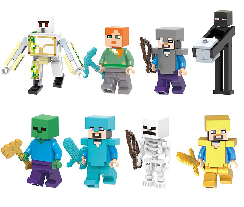 Mô Hình Lắp Ráp Minifigures Minecraft, Trò Chơi Minecraft