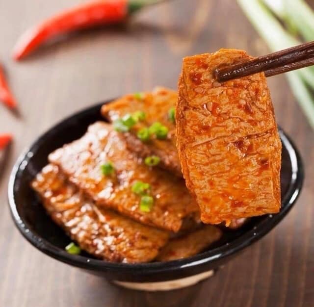 [hot] combo 3 gói THỊT BÒ NƯỚNG BBQ CHAY cay cay