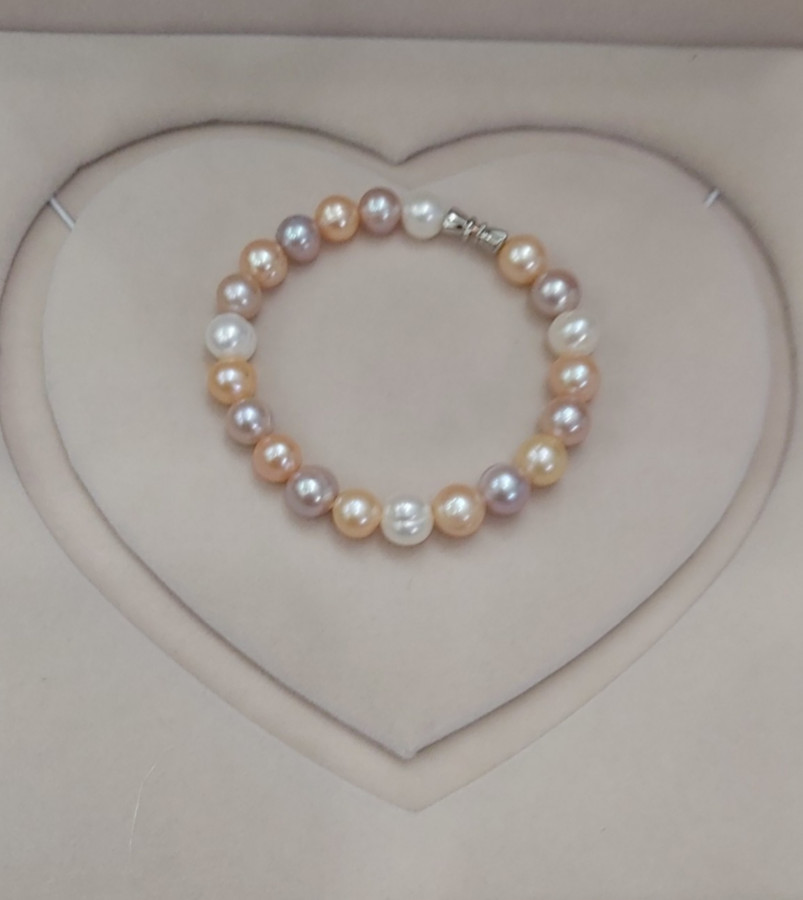   HCM chuỗi vòng ngọc trai nuôi may mắn đẹp chuẩn   giá sỉ hình shop chụp thật   ngọc 9 ly CÓ GỌI TƯ VẤN SIZE 