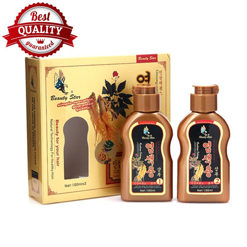 Dầu gội đen tóc nhân sâm Beauty Star Hàn Quốc