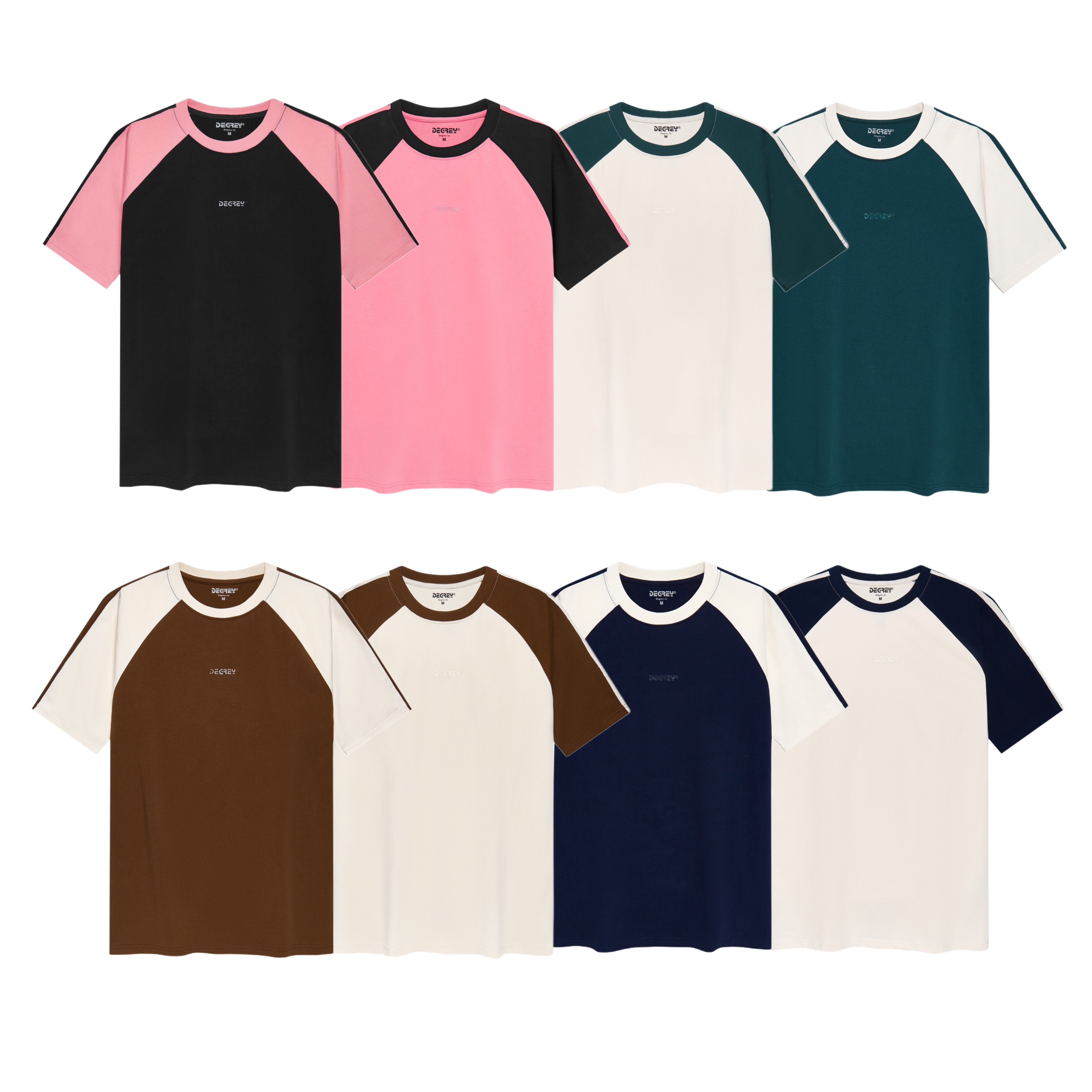 Áo Thun Degrey Raglan Line Color