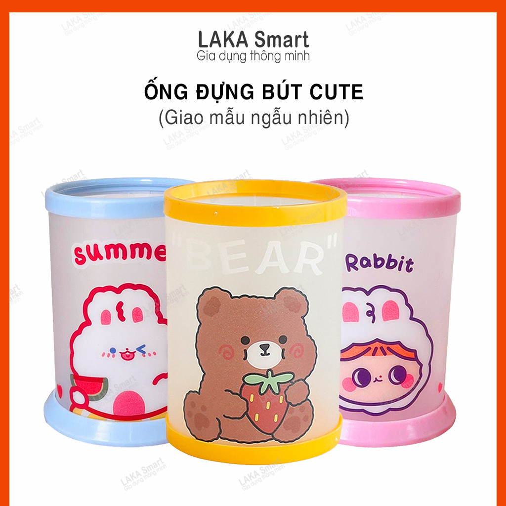 Ống đựng bút lọ cắm bút hoạt hình dễ thương lk-53