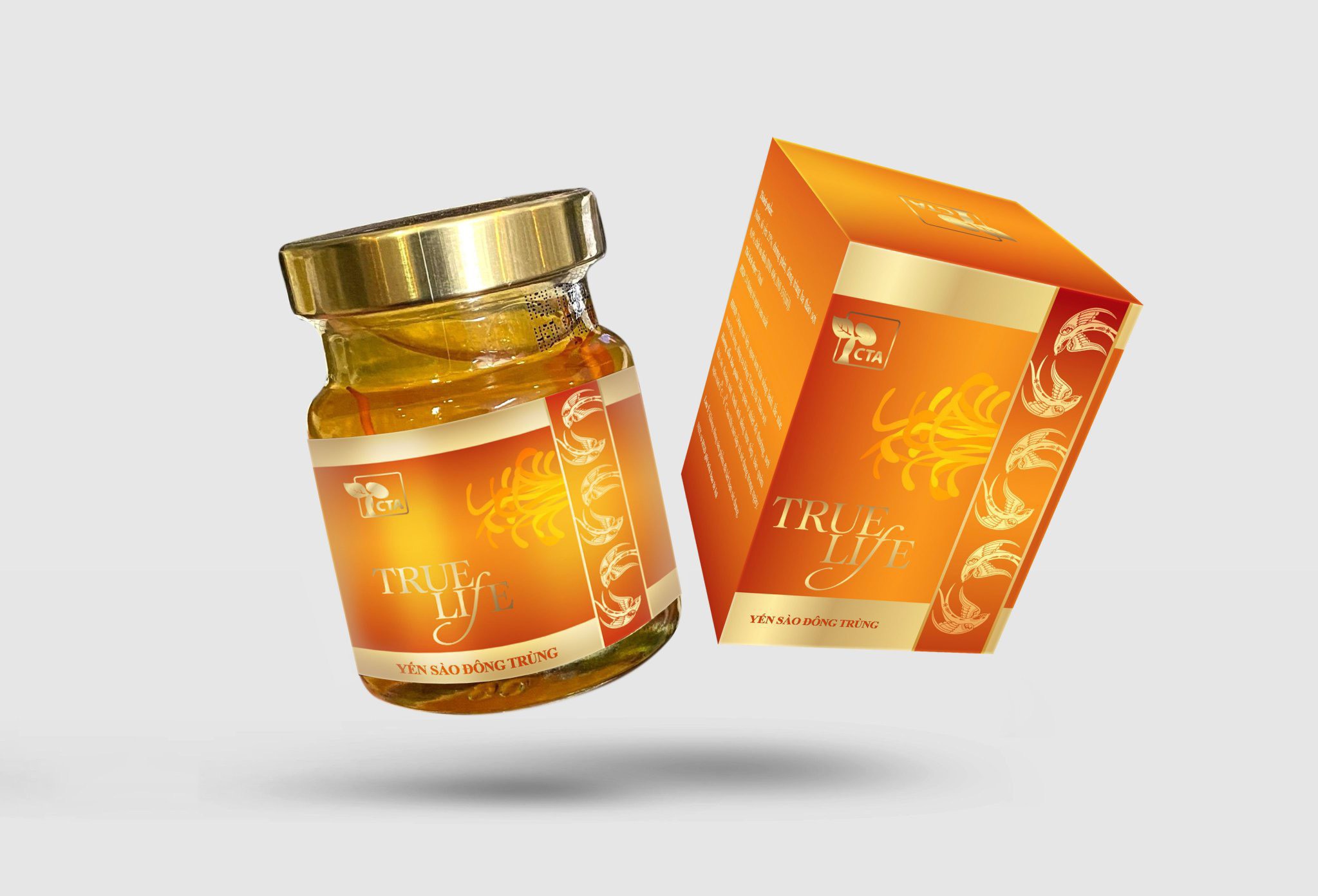 Yến xào đông trùng